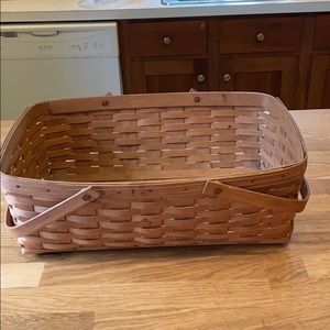 Longaberger Rectangle Basket